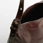 Bolso hombro hebilla marrón PICCOLA PIU
