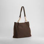 Bolso hombro asa cadena marrón PICCOLA PIU