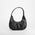 Bolso hombro detalles metálicos negro PICCOLA PIU