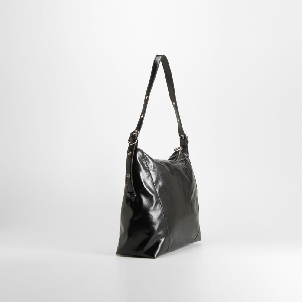 Bolso hombro hebilla negro PICCOLA PIU