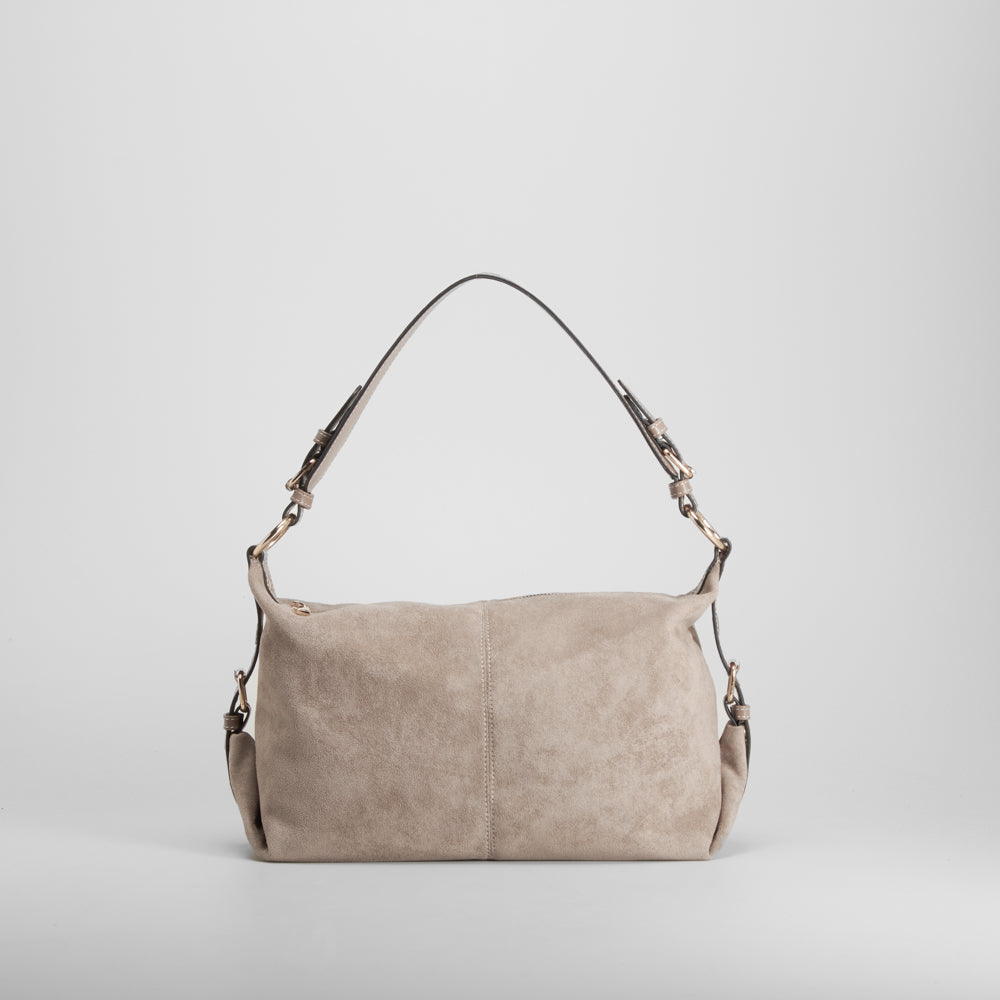 Bolso hombro y bandolera marrón PICCOLA PIU
