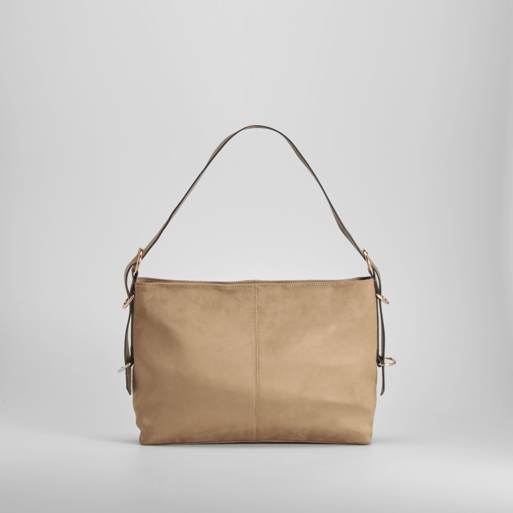 Bolso hombro beige PICCOLA PIU