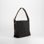 Bolso hombro efecto ante negro PICCOLA PIU