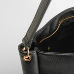 Bolso shopper hombro negro PICCOLA PIU