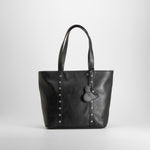 Bolso shopper asa larga colgante negro PICCOLA PIU