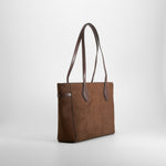 Bolso asa larga marrón elegante PICCOLA PIU