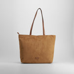 Bolso shopper marrón asas largas PICCOLA PIU