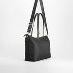 Bolso shopper asas largas negro PICCOLA PIU