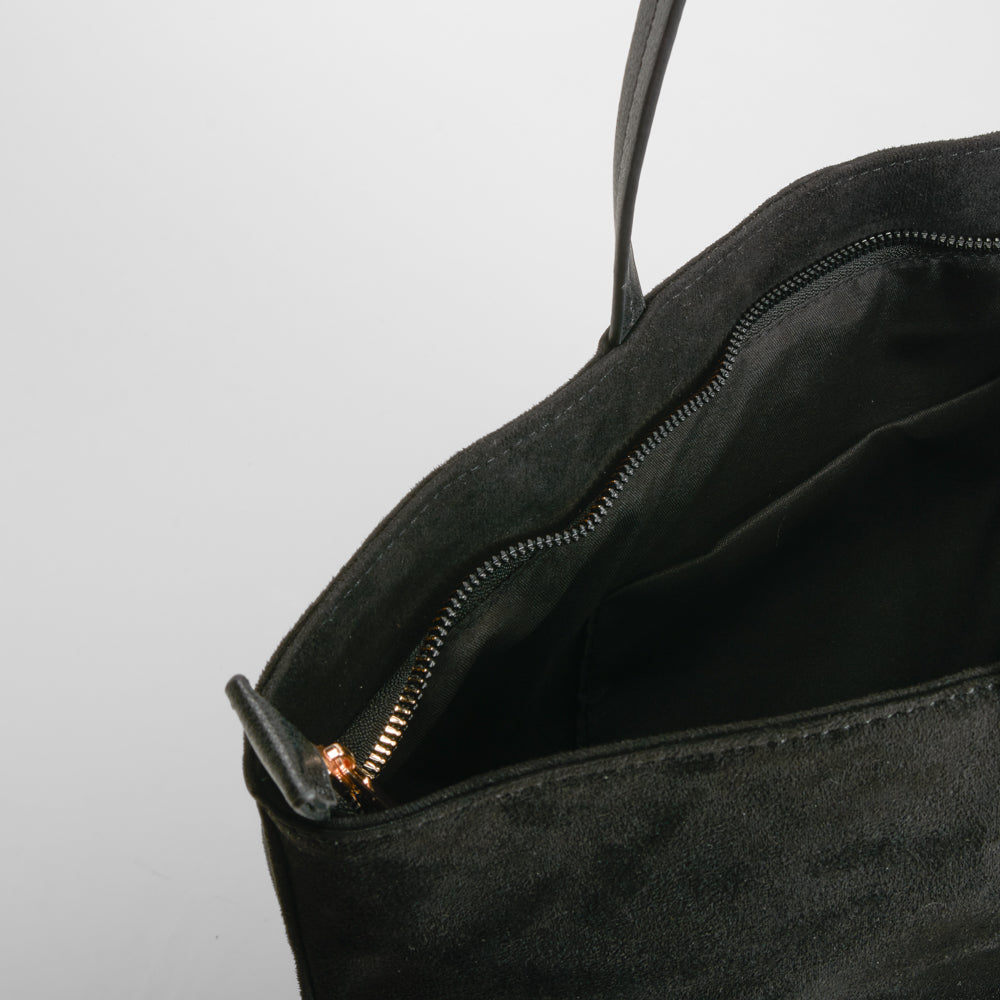 Bolso shopper negro asas largas PICCOLA PIU