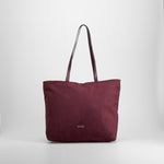 Bolso shopper antelina rojo PICCOLA PIU