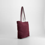 Bolso shopper antelina rojo PICCOLA PIU