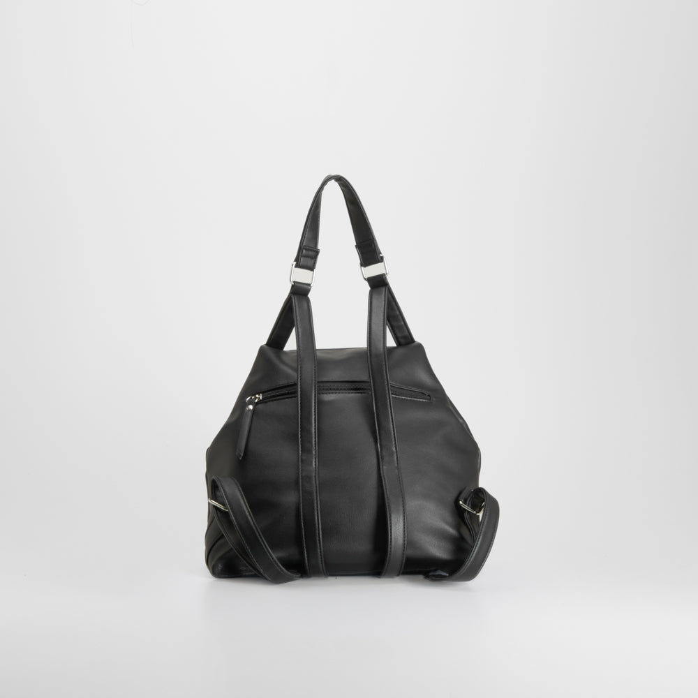 Mochila cremallera negra SENDA ROAD