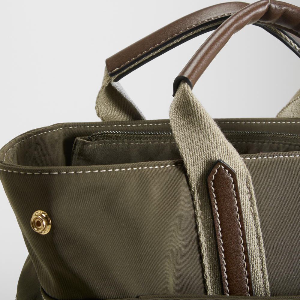 Mochila para portátil verde SENDA ROAD