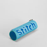 Estuche diseño azul  STITCH