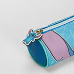 Estuche diseño azul  STITCH