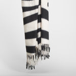 Bufanda cebra blanco negro MERKAL