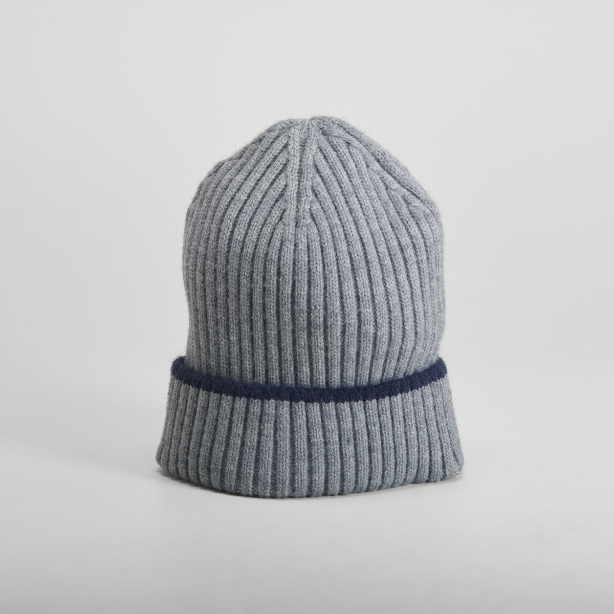Gorro canalé gris MERKAL