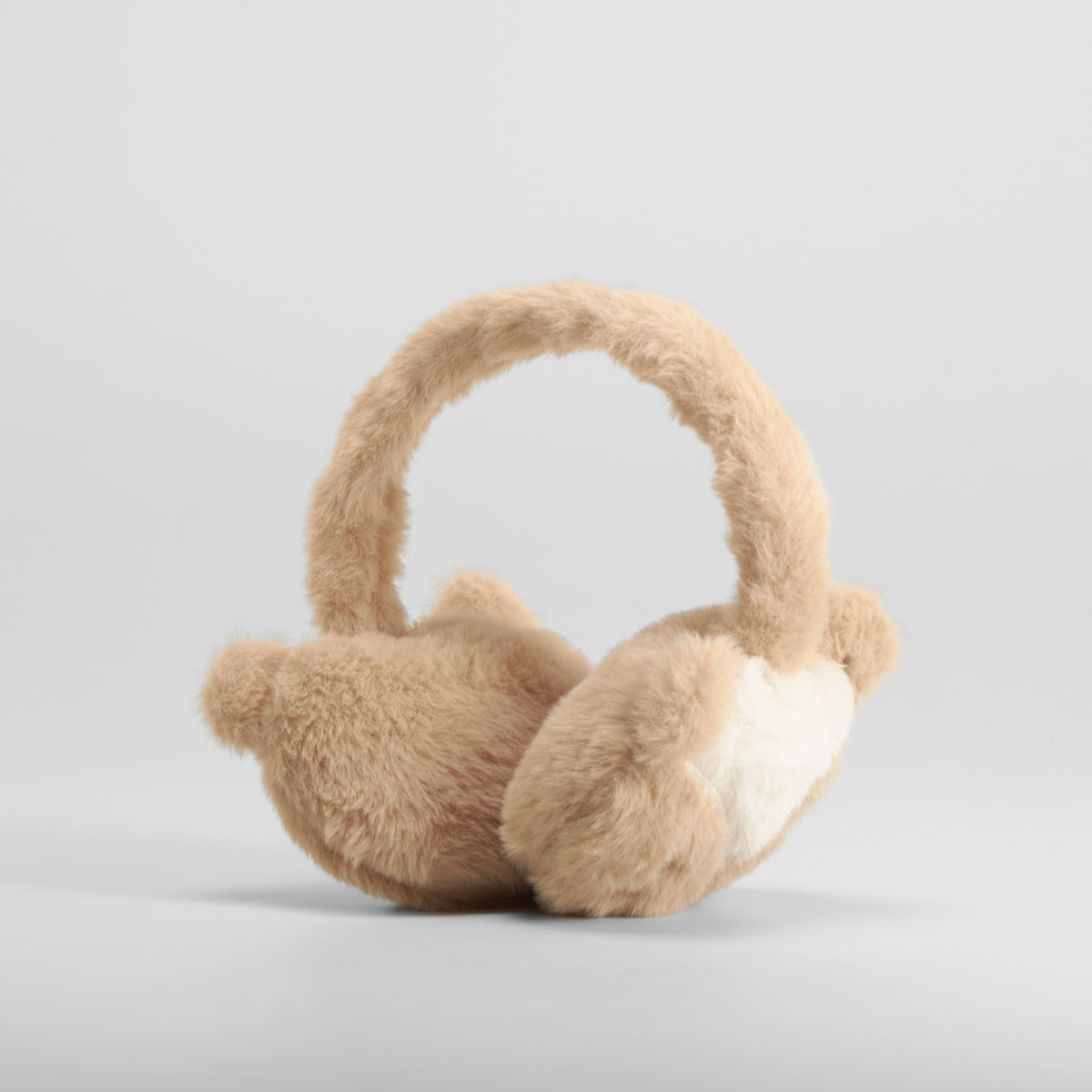 Orejeras ardilla peluche beige MERKAL