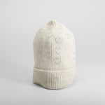 Gorro punto corazones gris MERKAL