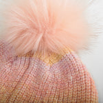 Gorro con pompón degradado multicolor MERKAL