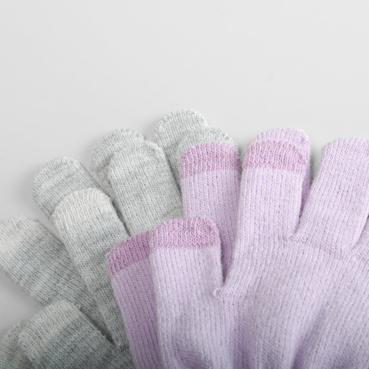 Guantes táctiles rosa y gris MERKAL