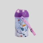 Cantimplora con correa morada FROZEN