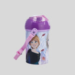 Cantimplora con correa morada FROZEN