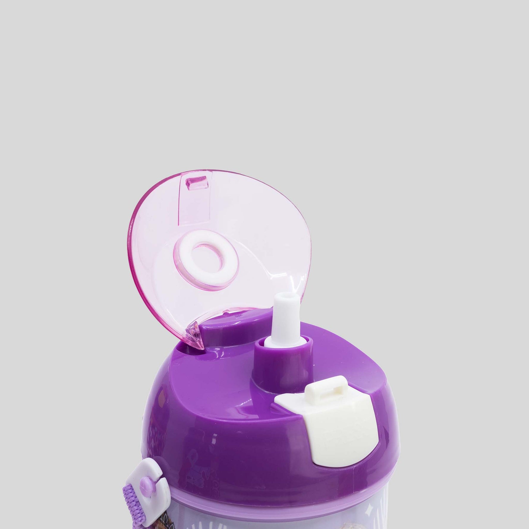 Cantimplora con correa morada FROZEN