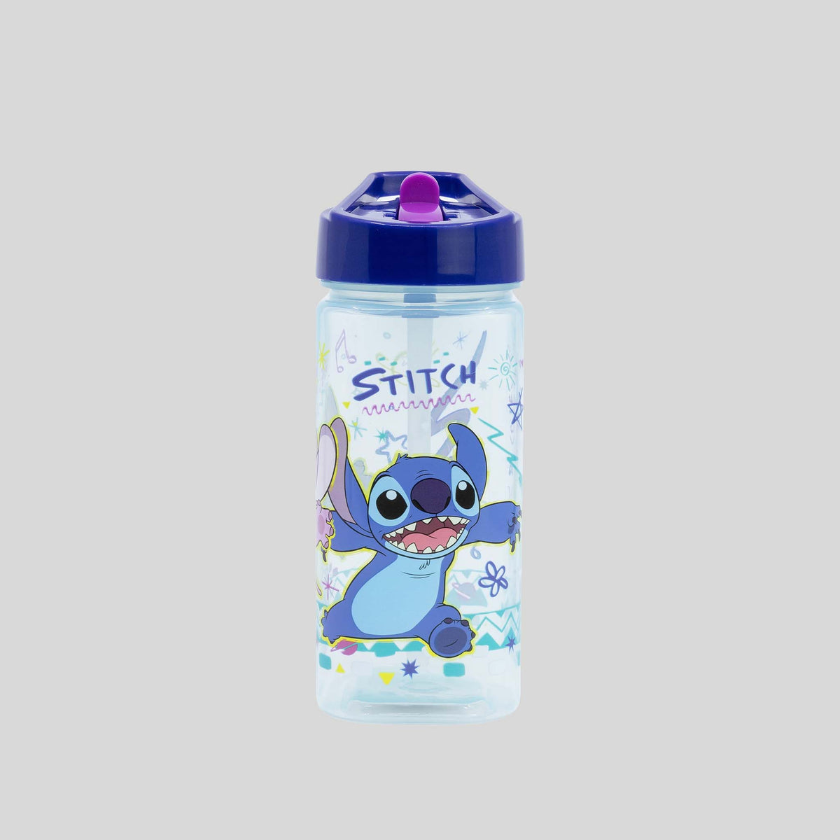 Botella 510 ml azul STITCH