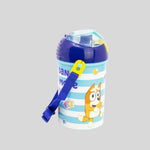 Cantimplora con correa ajustable azul BLUEY