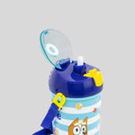 Cantimplora con correa ajustable azul BLUEY