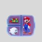 Sandwichera diseño de personajes multicolor MARIO