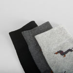 Pack 3 calcetines teckel multicolor MERKAL