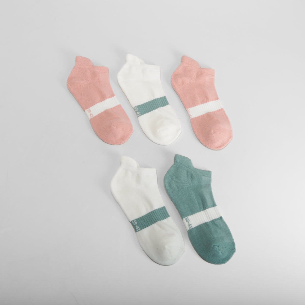 Pack 5 calcetines tobillero multicolor MERKAL