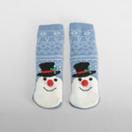 Calcetín antideslizante snow azul MERKAL