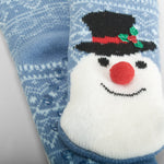 Calcetín antideslizante snow azul MERKAL