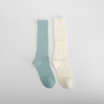 Calcetines largos verde y beige MERKAL