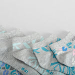 Pack 5 calcetines animal print azul MERKAL