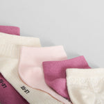 Pack 5 calcetines invisibles rosa MERKAL