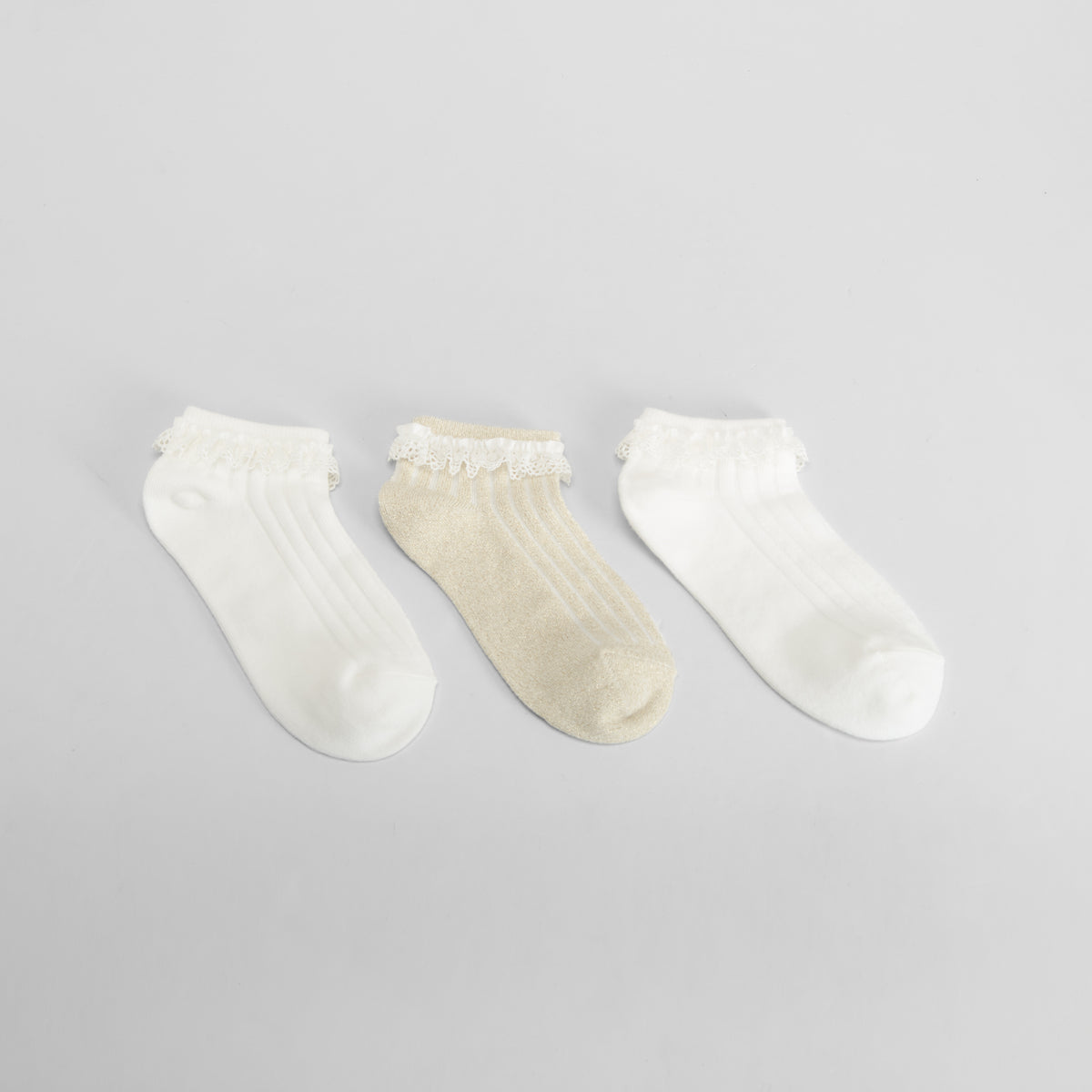 Pack 3 calcetines volantes multicolor MERKAL