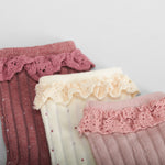 Pack 3 calcetines volantes multicolor rosa MERKAL