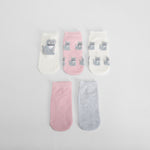 Pack 5 calcetines invisibles gatitos MERKAL
