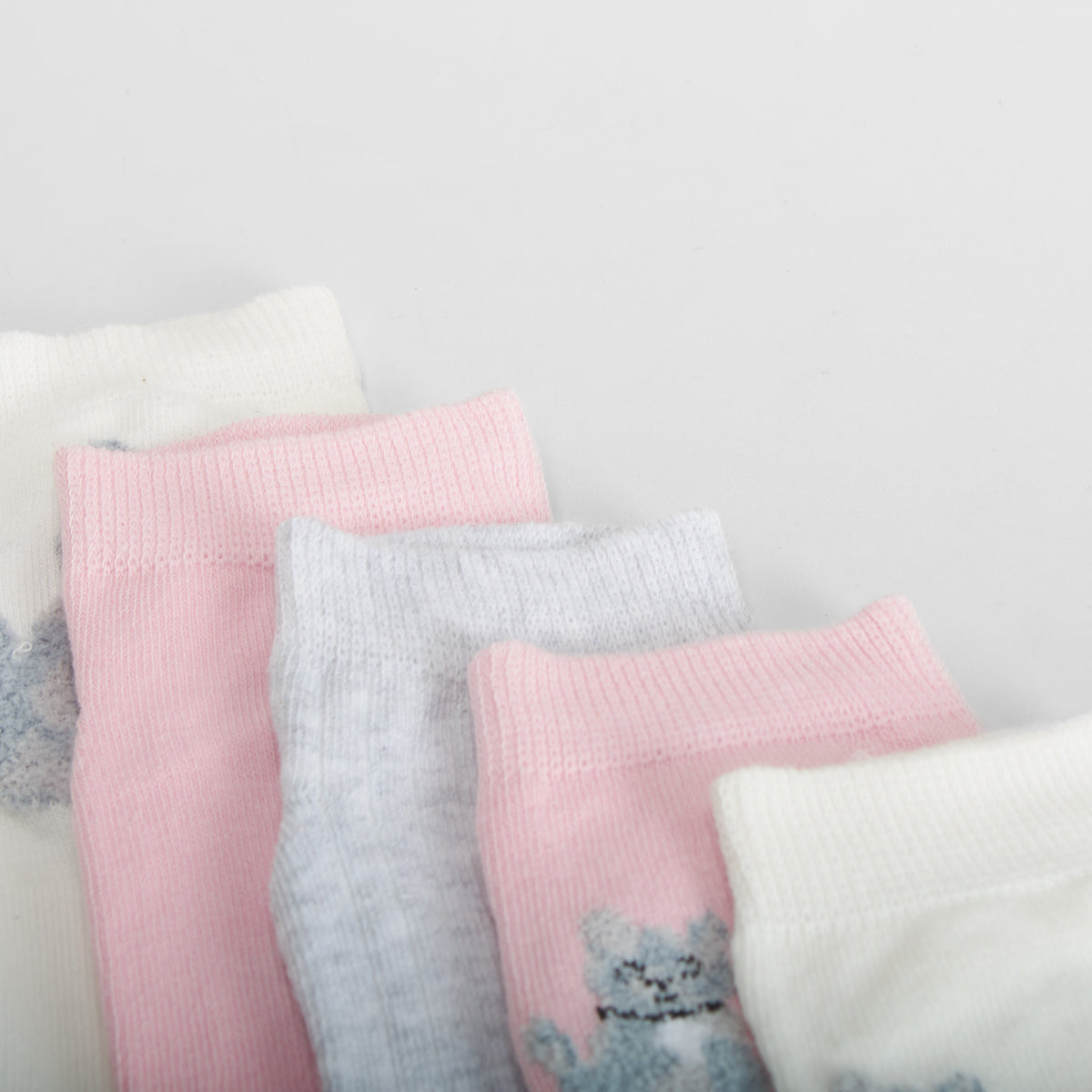 Pack 5 calcetines invisibles gatitos MERKAL