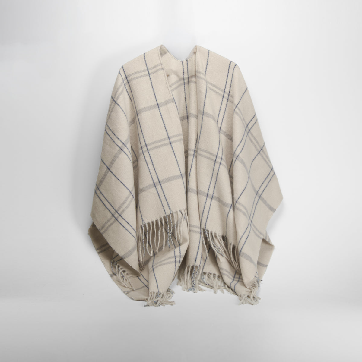 Poncho rayas azules PICCOLA PIU