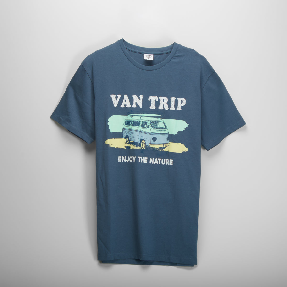 Camiseta manga corta van trip azul NYC
