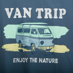 Camiseta manga corta van trip azul NYC