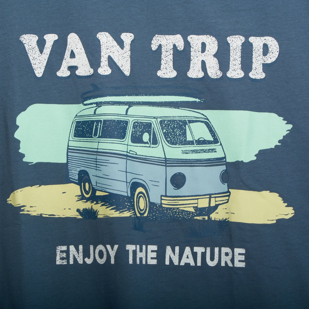 Camiseta manga corta van trip azul NYC