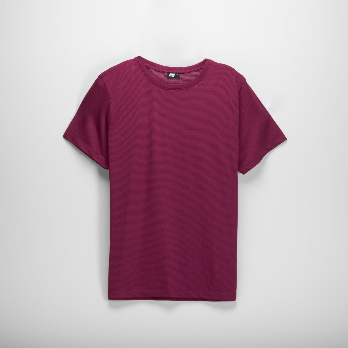 Camiseta sport manga corta granate UTWO