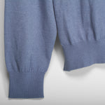Jersey cuello redondo azul PICCOLA PIU