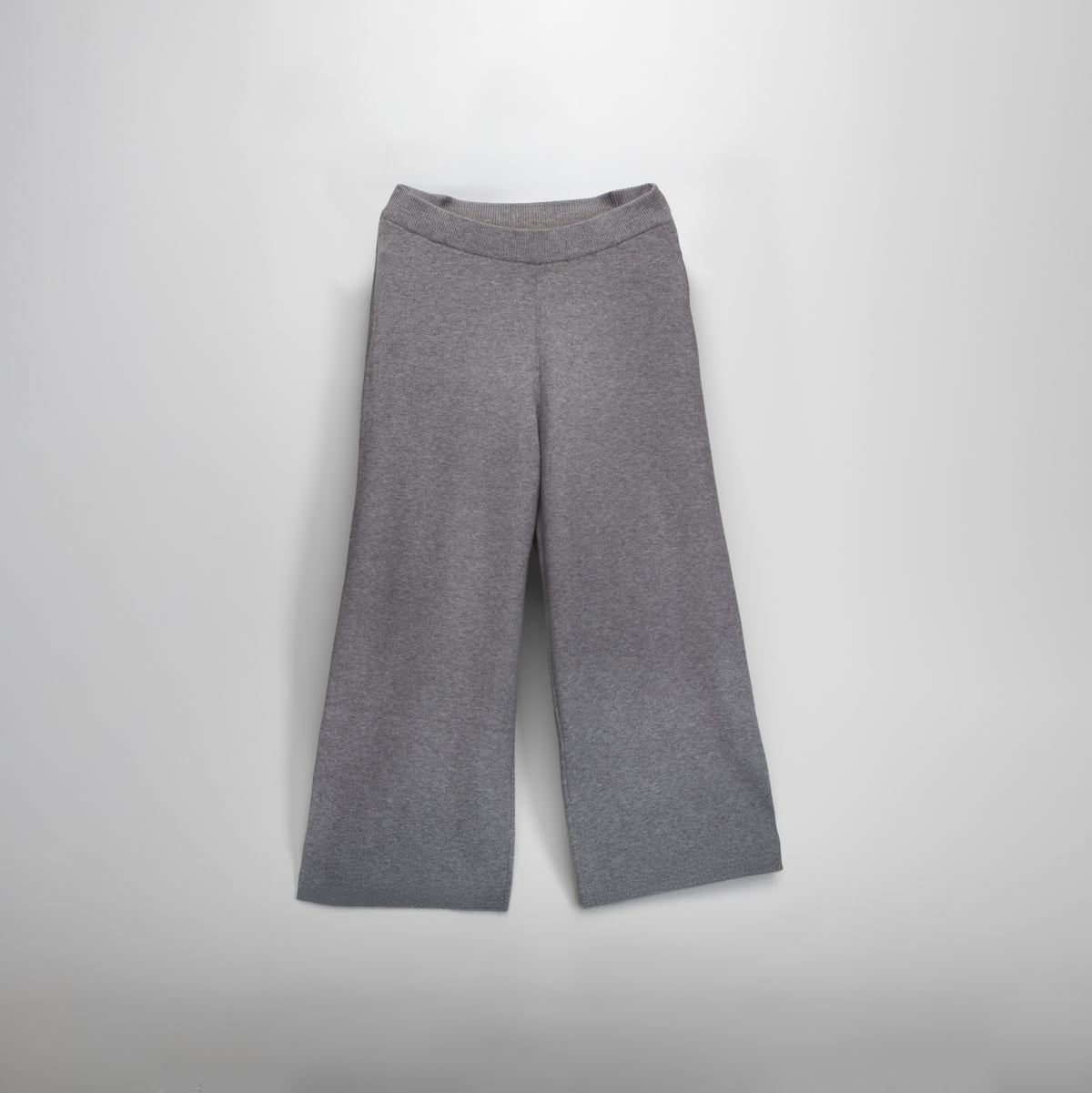 Pantalón ancho punto gris PICCOLA PIU